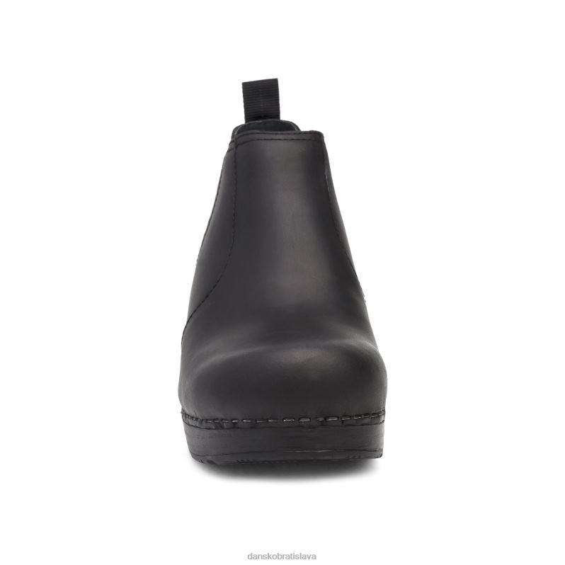 čižmy a čižmy Dansko 2ZJPL223 Frankie ženy čierno naolejované
