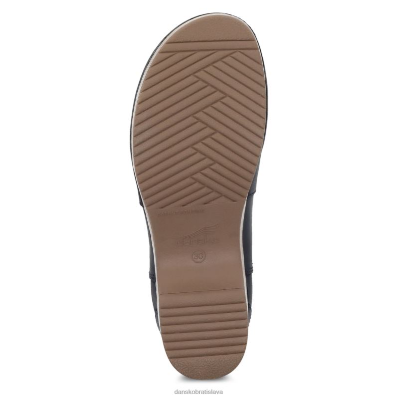 čižmy a čižmy Dansko 2ZJPL225 becka ženy čierne naolejované vytiahnuť