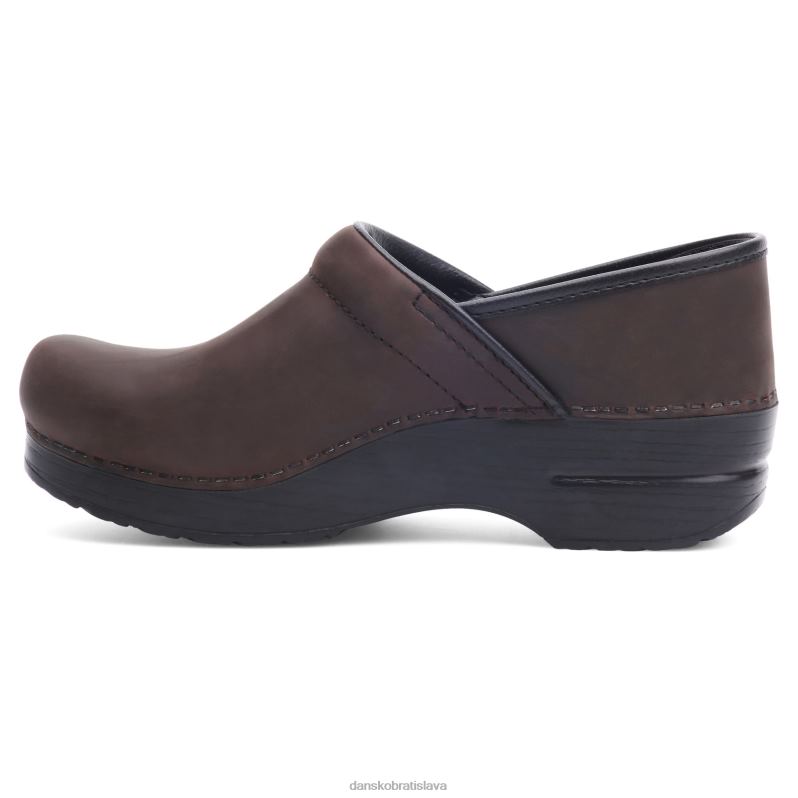 dreváky Dansko 2ZJPL237 široký profík ženy antická hnedá olejovaná