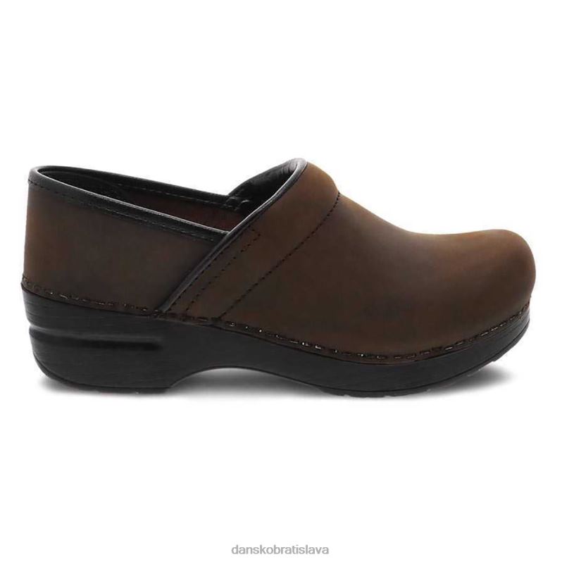 dreváky Dansko 2ZJPL50 personalizovaný široký profesionál ženy antická hnedá olejovaná