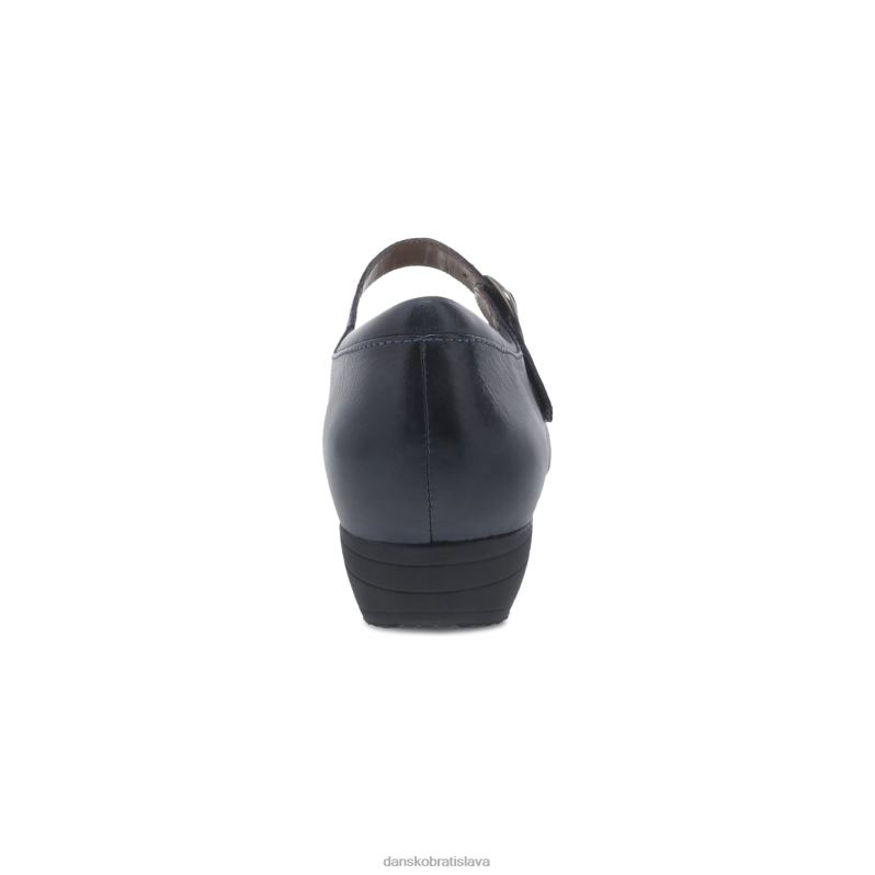 mary janes Dansko 2ZJPL151 fawna ženy námornícke leštené lýtko