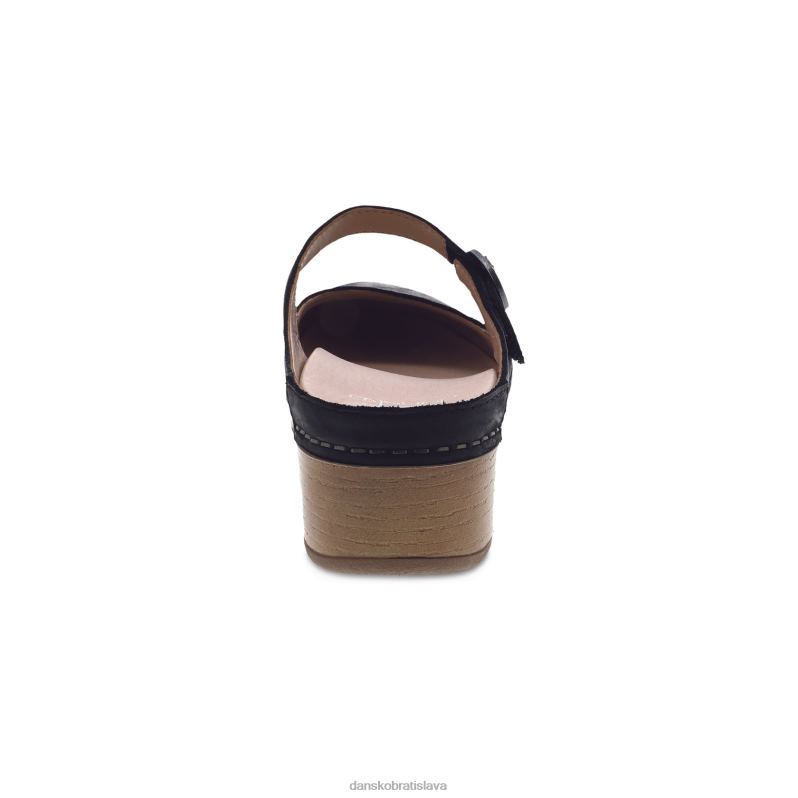 mary janes Dansko 2ZJPL158 bria ženy čierny leštený nubuk