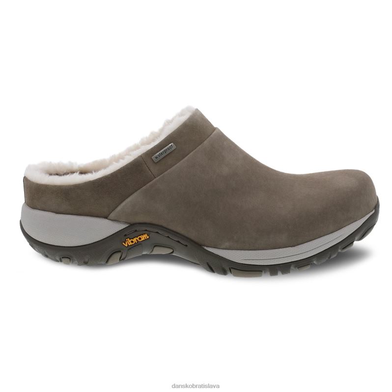 muly a návleky Dansko 2ZJPL180 farár ženy orechový semiš