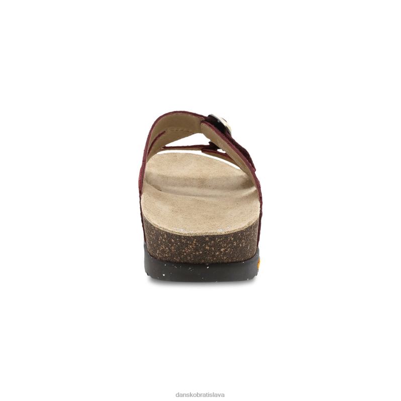 sandále Dansko 2ZJPL100 Dayna ženy rumelkový semiš