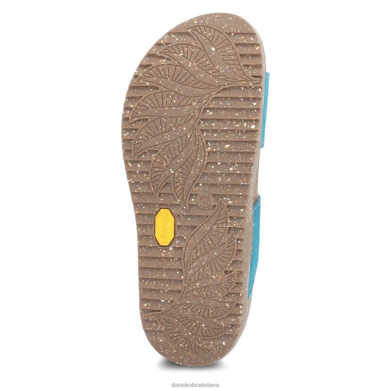 sandále Dansko 2ZJPL103 Dayna ženy šedozelený semiš