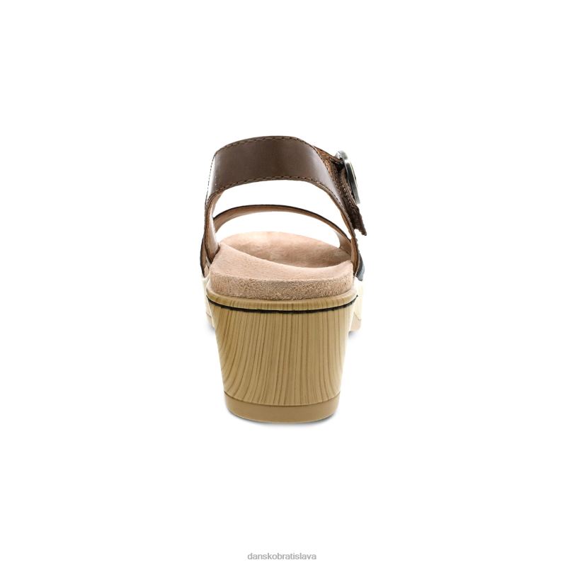 sandále Dansko 2ZJPL114 marjory ženy čierna tromlovaná napa