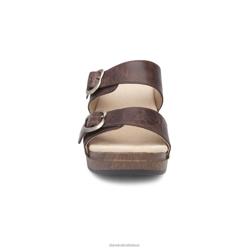 sandále Dansko 2ZJPL138 sophie ženy teak vintage vytiahnuť