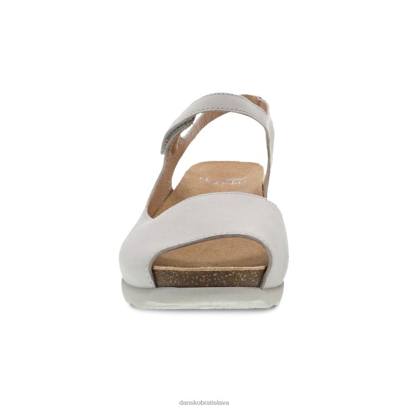sandále Dansko 2ZJPL145 marcy ženy nubuk mletý zo slonoviny
