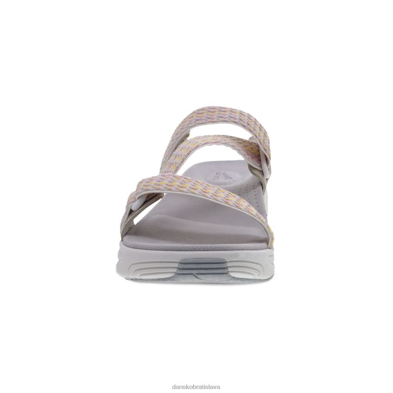 sandále Dansko 2ZJPL72 rozeta ženy slonovinový viacnásobný popruh