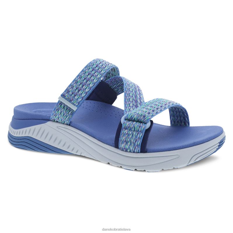 sandále Dansko 2ZJPL74 rozeta ženy modrý viacnásobný popruh