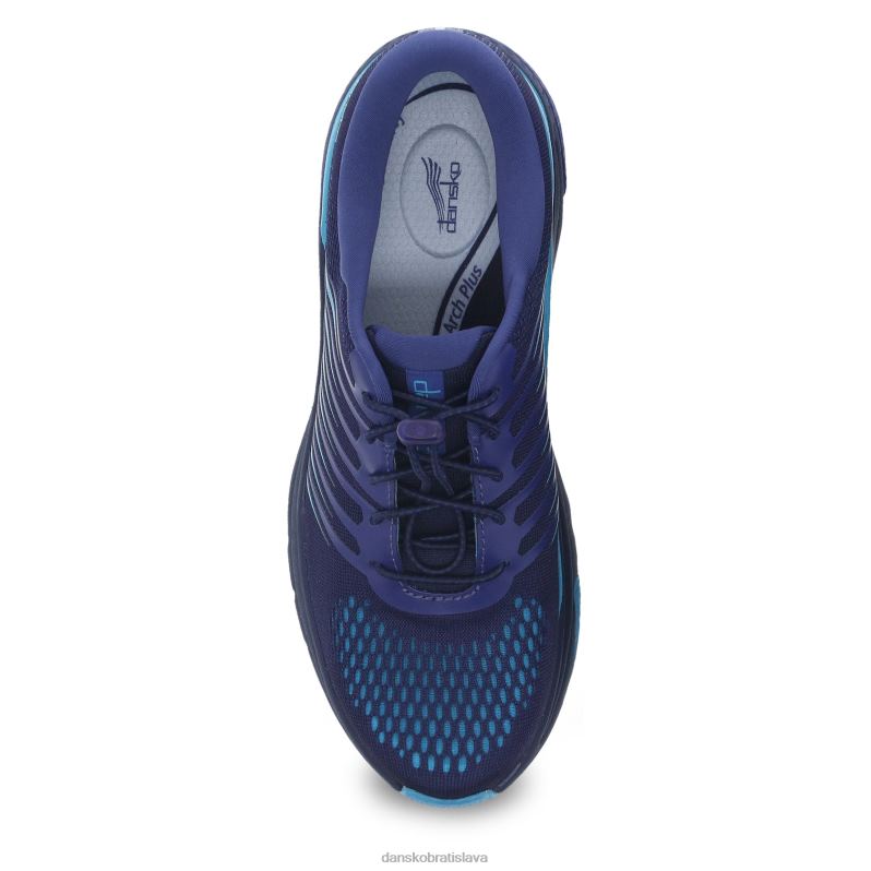 tenisky a outdoor Dansko 2ZJPL195 penni ženy indigová sieťovina