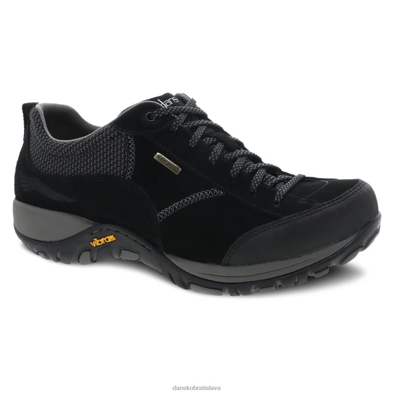 tenisky a outdoor Dansko 2ZJPL211 paisley široký ženy čierny semiš